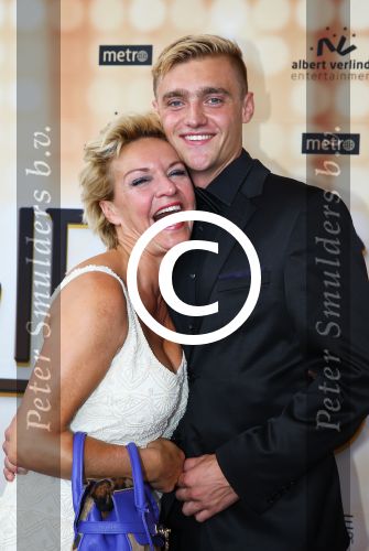 Rotterdam, 28 September 2014
Premiere Musical Dreamgirls
Mariska v Kolck met zoon