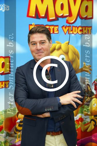 Amsterdam 5 oktober 2014
Premiere Maya de Bij in pathe arena. Martijn Krabbe met zijn kinderen Bickel Jasmijn Achillesen Michelle