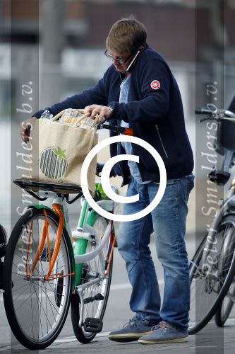 Amsterdam 21 september 2014
Martijn Krabbe doet boodschappen bij Albert heijn