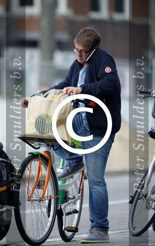 Amsterdam 21 september 2014
Martijn Krabbe doet boodschappen bij Albert heijn