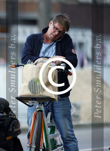 Amsterdam 21 september 2014
Martijn Krabbe doet boodschappen bij Albert heijn