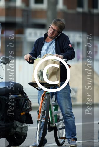 Amsterdam 21 september 2014
Martijn Krabbe doet boodschappen bij Albert heijn