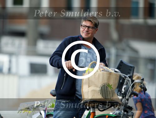 Amsterdam 21 september 2014
Martijn Krabbe doet boodschappen bij Albert heijn