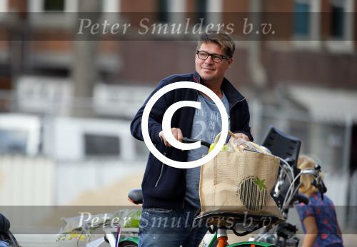 Amsterdam 21 september 2014
Martijn Krabbe doet boodschappen bij Albert heijn