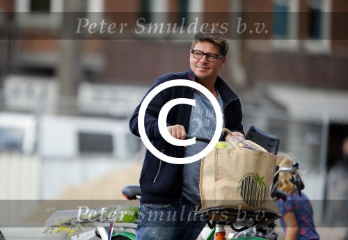Amsterdam 21 september 2014
Martijn Krabbe doet boodschappen bij Albert heijn
