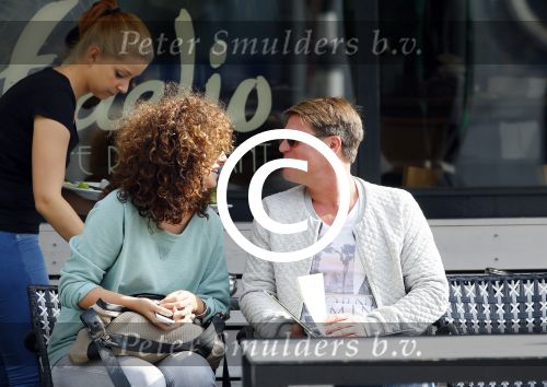 Amsterdam 22 september 2014
Martijn Krabbe met zijn nieuwe vriendin Bien Schumacher