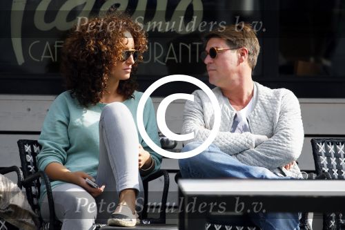 Amsterdam 22 september 2014
Martijn Krabbe met zijn nieuwe vriendin Bien Schumacher
