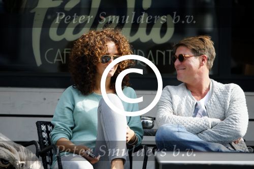 Amsterdam 22 september 2014
Martijn Krabbe met zijn nieuwe vriendin Bien Schumacher