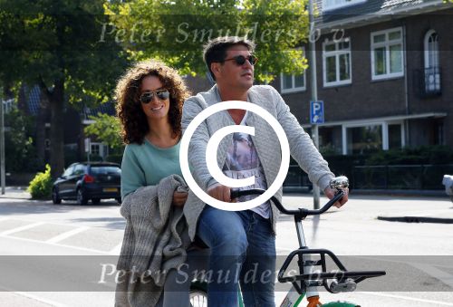 Amsterdam 22 september 2014
Martijn Krabbe met zijn nieuwe vriendin Bien Schumacher