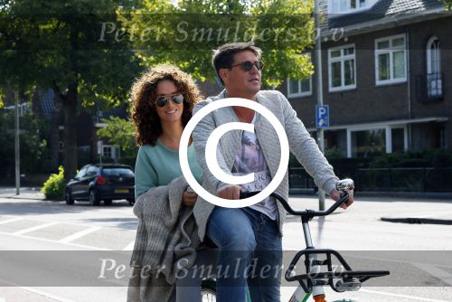 Amsterdam 22 september 2014
Martijn Krabbe met zijn nieuwe vriendin Bien Schumacher