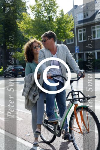 Amsterdam 22 september 2014
Martijn Krabbe met zijn nieuwe vriendin Bien Schumacher