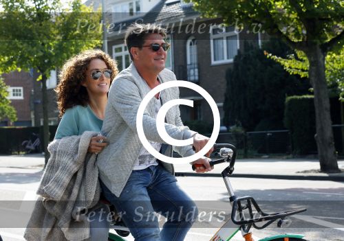 Amsterdam 22 september 2014
Martijn Krabbe met zijn nieuwe vriendin Bien Schumacher