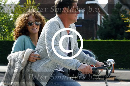 Amsterdam 22 september 2014
Martijn Krabbe met zijn nieuwe vriendin Bien Schumacher
