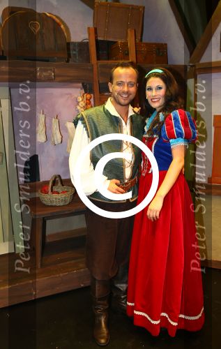 Bussum, 27 September 2014
Premiere Sneeuwwitje in \'t Spant in Bussum
Maud Mulder als Sneeuwwitje en Geert Hoes als de Prins
Foto Peter Smulders BV