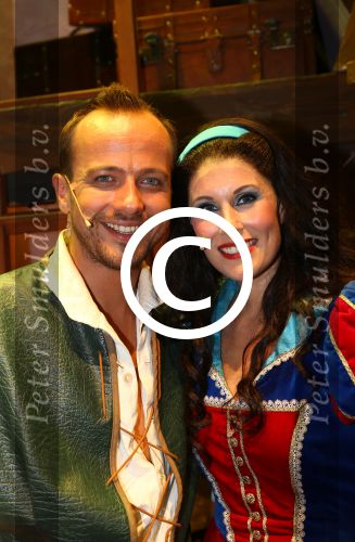 Bussum, 27 September 2014
Premiere Sneeuwwitje in \'t Spant in Bussum
Maud Mulder als Sneeuwwitje en Geert Hoes als de Prins
Foto Peter Smulders BV