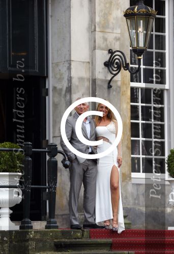 Eefde 20 september 2014
Trouwen Andy v d Meijde en zijn vrouw Melisa Schaufeli op landgoed huis de Voorst.  Andy zijn zus Dinie met vriend Max Kruis