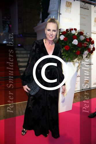 Amsterdam 29 september 2014
Beau monde awards in het Amstel hotel. Monique Collignon