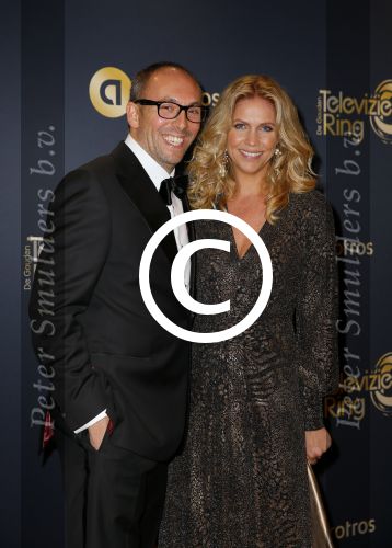 Amsterdam 16 oktober 2014
Uitreiking gouden televizierring in Carre. 
Nance Coolen met haar man Pico v Sytzama