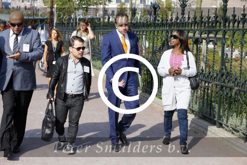 Amsterdam 19 september 2014
 Oleta Adams Roel v Velzen  Farhad Darya  krijgen de Obama tour in het rijksmuseum. Uiteindelijk kwamen ze bij de nachtwacht uit.