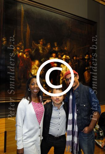 Amsterdam 19 september 2014
 Oleta Adams Roel v Velzen  Farhad Darya  krijgen de Obama tour in het rijksmuseum. Uiteindelijk kwamen ze bij de nachtwacht uit.