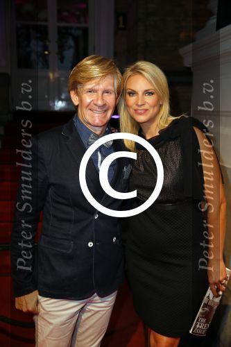 Amsterdam 29 september 2014
Beau monde awards in het Amstel hotel. Pernille la Lau met Addy v d Krommenacker