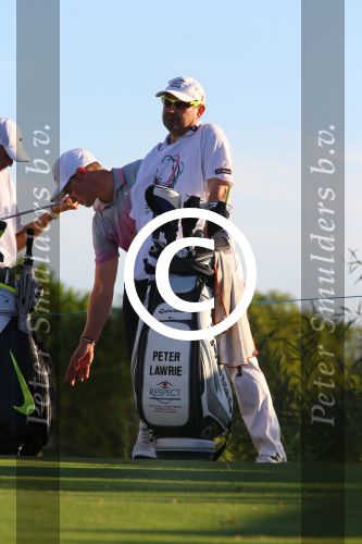 Vilamoura 10-11-12 Oktober 2014
Portugal Masters op GC Victoria
Vanwege de zware regenval gereduceerd van 72 naar 36 Holes
Peter Lawrie

Foto Peter Smulders BV