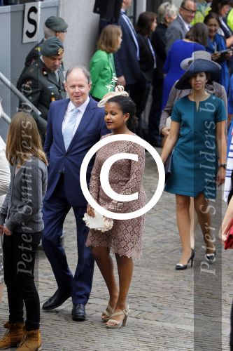 Den Haag 16 september 2014
Prinsjesdag met oa Koning Willem Alexander Koningin Maxima prinses Laurentien en prins Constantijn. Gouden Koets op het binnenhof.
