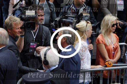 Den Haag 16 september 2014
Prinsjesdag met oa Koning Willem Alexander Koningin Maxima prinses Laurentien en prins Constantijn. Gouden Koets op het binnenhof.
