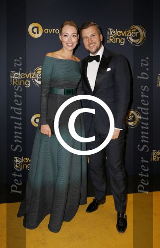 Amsterdam 16 oktober 2014
Uitreiking gouden televizierring in Carre.  Winston Gerschtanowitz met Renate Verbaan
