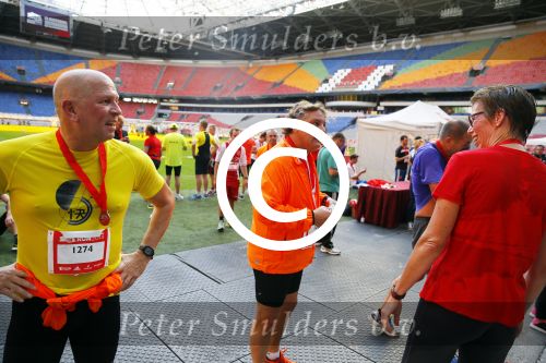 Amsterdam 12 oktober 2014
Rene Froger loopt met zoon Danny beste vriend Frank Schmitt de ajax loop ter voorbereiding op de New York marathon.