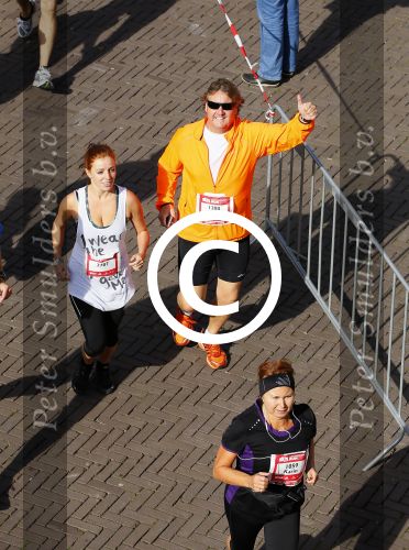 Amsterdam 12 oktober 2014
Rene Froger loopt met zoon Danny beste vriend Frank Schmitt de ajax loop ter voorbereiding op de New York marathon.