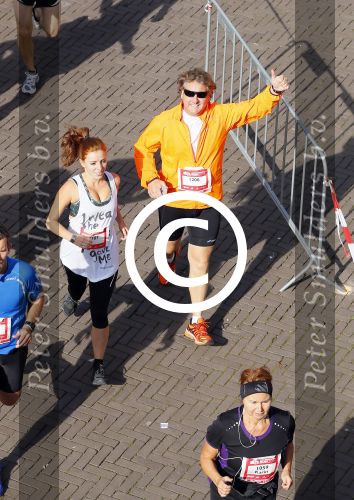 Amsterdam 12 oktober 2014
Rene Froger loopt met zoon Danny beste vriend Frank Schmitt de ajax loop ter voorbereiding op de New York marathon.