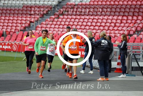 Amsterdam 12 oktober 2014
Rene Froger loopt met zoon Danny beste vriend Frank Schmitt de ajax loop ter voorbereiding op de New York marathon.