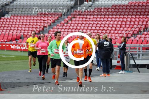 Amsterdam 12 oktober 2014
Rene Froger loopt met zoon Danny beste vriend Frank Schmitt de ajax loop ter voorbereiding op de New York marathon.