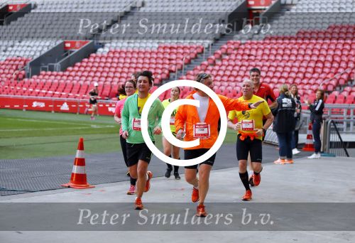 Amsterdam 12 oktober 2014
Rene Froger loopt met zoon Danny beste vriend Frank Schmitt de ajax loop ter voorbereiding op de New York marathon.