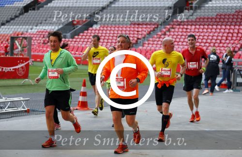 Amsterdam 12 oktober 2014
Rene Froger loopt met zoon Danny beste vriend Frank Schmitt de ajax loop ter voorbereiding op de New York marathon.