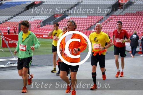 Amsterdam 12 oktober 2014
Rene Froger loopt met zoon Danny beste vriend Frank Schmitt de ajax loop ter voorbereiding op de New York marathon.