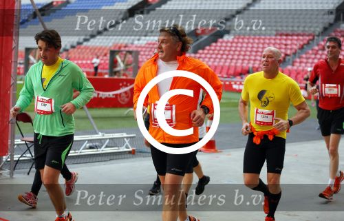 Amsterdam 12 oktober 2014
Rene Froger loopt met zoon Danny beste vriend Frank Schmitt de ajax loop ter voorbereiding op de New York marathon.