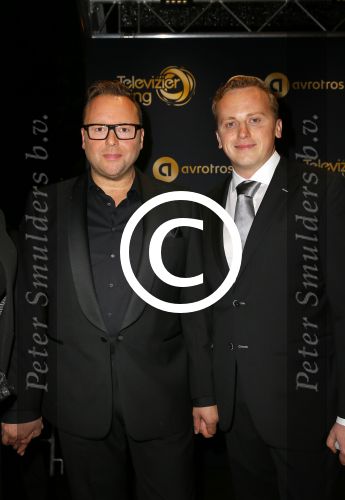 Amsterdam 16 oktober 2014
Uitreiking gouden televizierring in Carre. 
Richard Groenendijk met partner