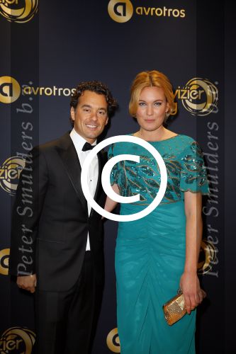 Amsterdam 16 oktober 2014
Uitreiking gouden televizierring in Carre. 
Rik v Westelaken en Marlijn Weerdenburg