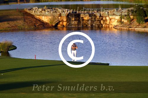 Vilamoura 10-11-12 Oktober 2014
Portugal Masters op GC Victoria
Vanwege de zware regenval gereduceerd van 72 naar 36 Holes
Robert Jan Derksen
Foto Peter Smulders BV