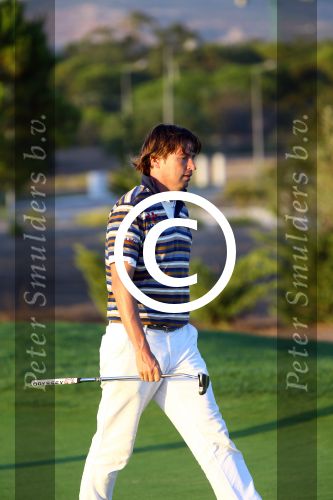Vilamoura 10-11-12 Oktober 2014
Portugal Masters op GC Victoria
Vanwege de zware regenval gereduceerd van 72 naar 36 Holes
Robert Jan Derksen
Foto Peter Smulders BV