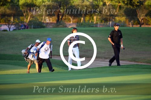 Vilamoura 10-11-12 Oktober 2014
Portugal Masters op GC Victoria
Vanwege de zware regenval gereduceerd van 72 naar 36 Holes
Robert Jan Derksen
Foto Peter Smulders BV