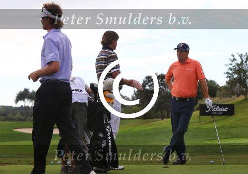 Vilamoura 10-11-12 Oktober 2014
Portugal Masters op GC Victoria
Vanwege de zware regenval gereduceerd van 72 naar 36 Holes
Robert Jan Derksen
Foto Peter Smulders BV