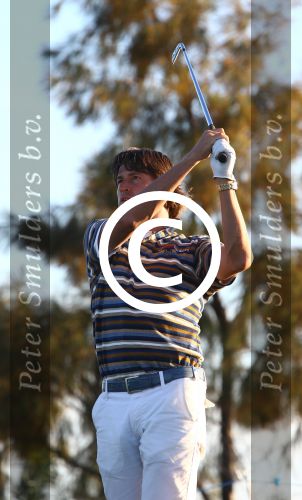 Vilamoura 10-11-12 Oktober 2014
Portugal Masters op GC Victoria
Vanwege de zware regenval gereduceerd van 72 naar 36 Holes
Robert Jan Derksen
Foto Peter Smulders BV