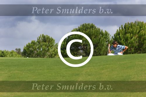 Vilamoura 10-11-12 Oktober 2014
Portugal Masters op GC Victoria
Vanwege de zware regenval gereduceerd van 72 naar 36 Holes
Robert Jan Derksen
Foto Peter Smulders BV