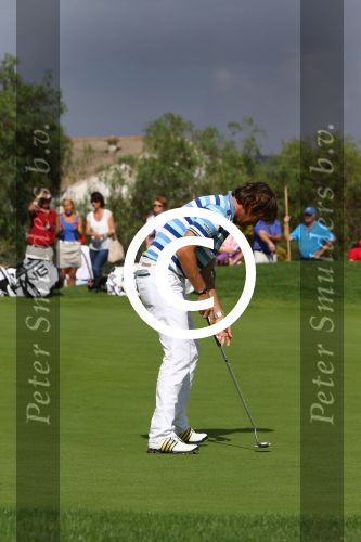 Vilamoura 10-11-12 Oktober 2014
Portugal Masters op GC Victoria
Vanwege de zware regenval gereduceerd van 72 naar 36 Holes
Robert Jan Derksen
Foto Peter Smulders BV