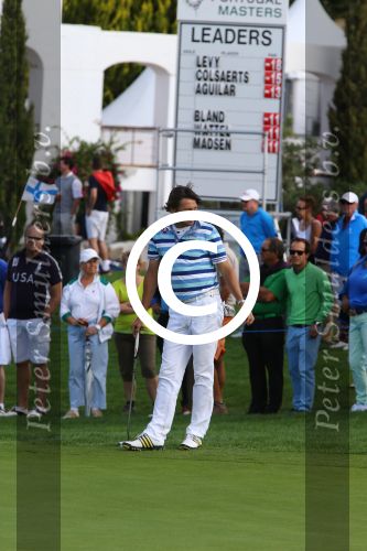 Vilamoura 10-11-12 Oktober 2014
Portugal Masters op GC Victoria
Vanwege de zware regenval gereduceerd van 72 naar 36 Holes
Robert Jan Derksen
Foto Peter Smulders BV