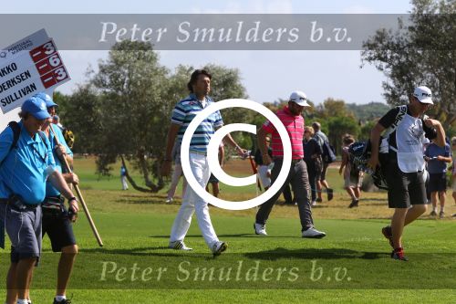 Vilamoura 10-11-12 Oktober 2014
Portugal Masters op GC Victoria
Vanwege de zware regenval gereduceerd van 72 naar 36 Holes
Robert Jan Derksen
Foto Peter Smulders BV