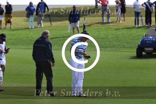 Vilamoura 10-11-12 Oktober 2014
Portugal Masters op GC Victoria
Vanwege de zware regenval gereduceerd van 72 naar 36 Holes
Robert Jan Derksen
Foto Peter Smulders BV